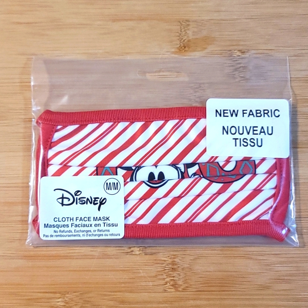Disney Fabric Face Mask, Joy, Minnie Mouse, Christmas